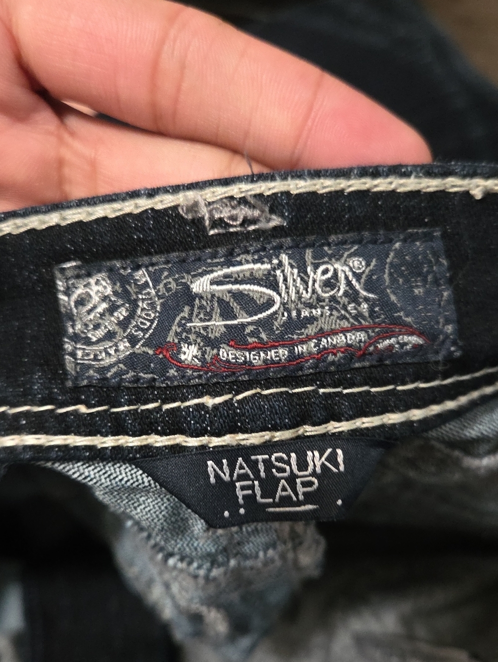Silver Jeans Natsuki Flap Cotton Blend - Picture 5 of 7